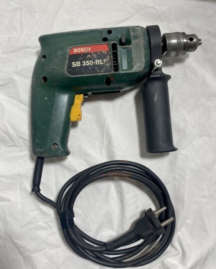 Illustration de Foreuse perseuse Bosch + percusion SB 350 
